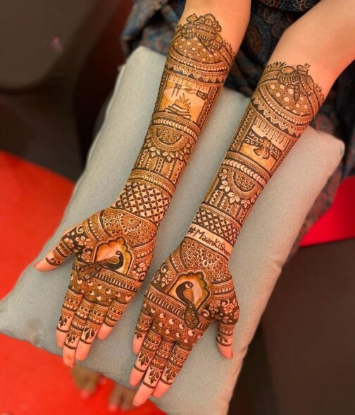 Simple Bridal mehandi - Image 2