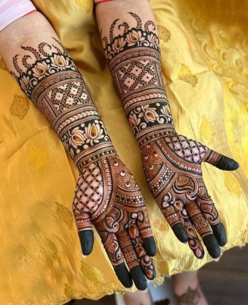 Simple Bridal mehandi - Image 7