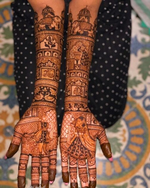 Basic Bridal Mehandi - Image 4