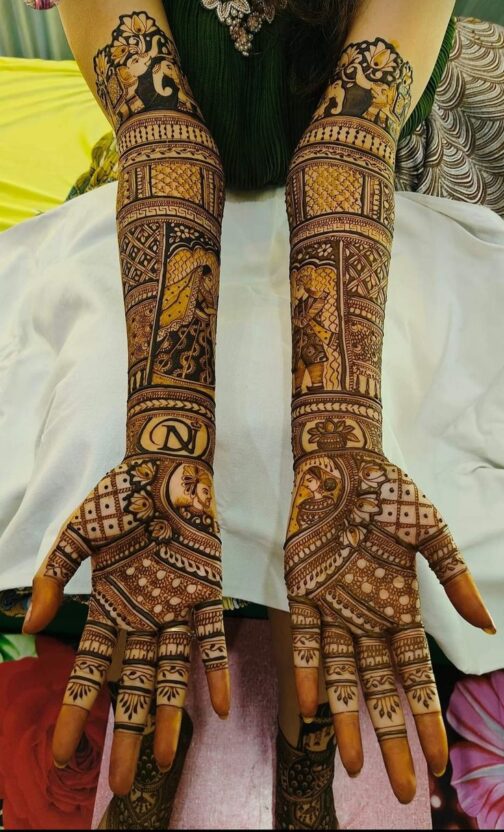 3d Bridal Mehandi - Image 5