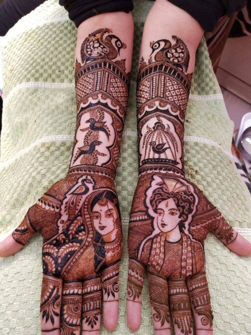 3d Bridal Mehandi