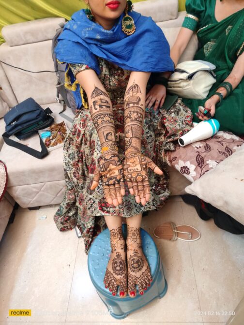 Basic Bridal Mehandi