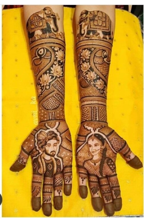 3d Bridal Mehandi - Image 3