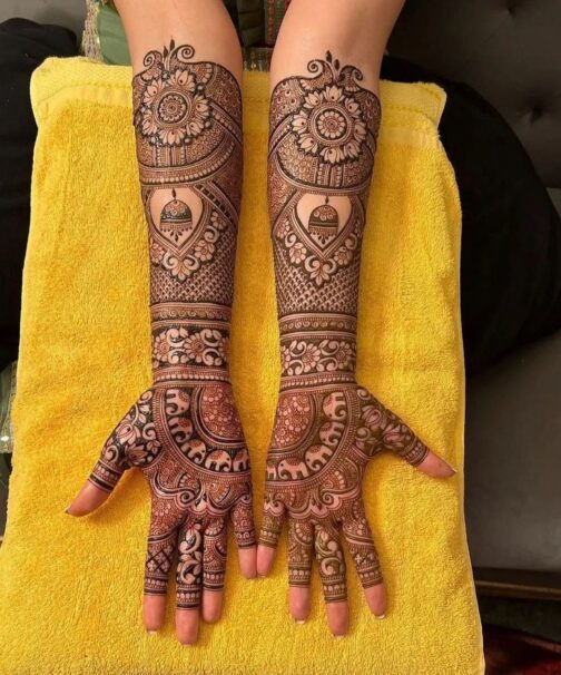 Simple Bridal mehandi - Image 6