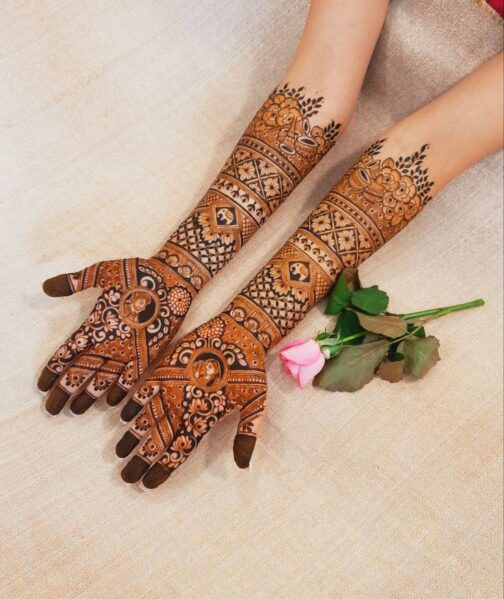 Simple Bridal mehandi