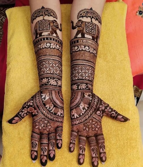 Heavy theme Base mehandi - Image 7