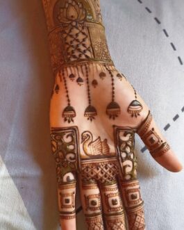 Indowestern Mehandi Watch Length