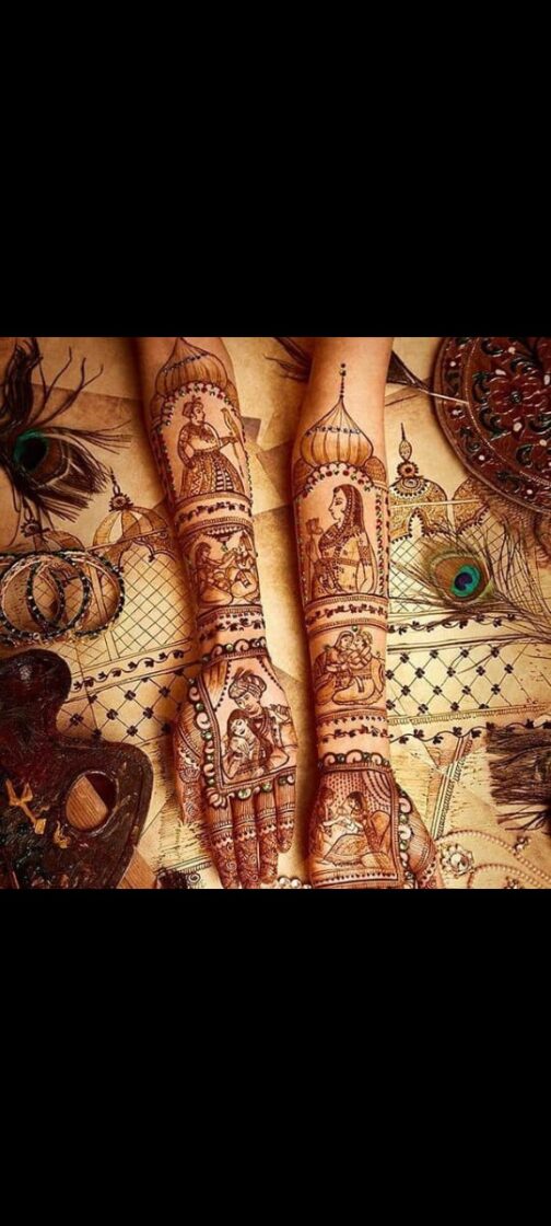 Traditional Bridal Mehandi - Image 5