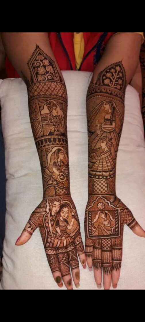 Heavy theme Base mehandi - Image 3