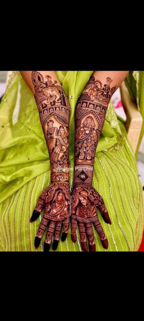 Theme Base Bridal Mehandi - Image 4