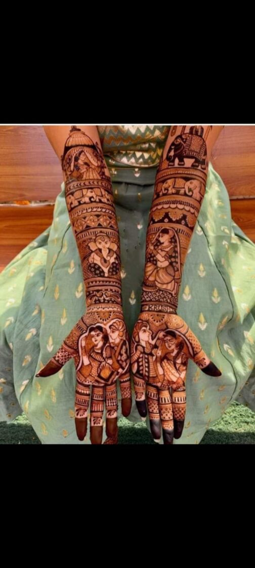 Theme Base Bridal Mehandi - Image 3