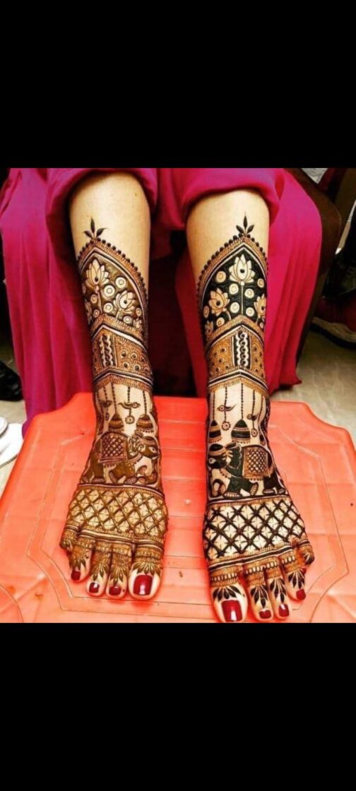 Theme Base leg Mehandi - Image 4